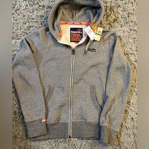 Mens large super dry grey hoodie